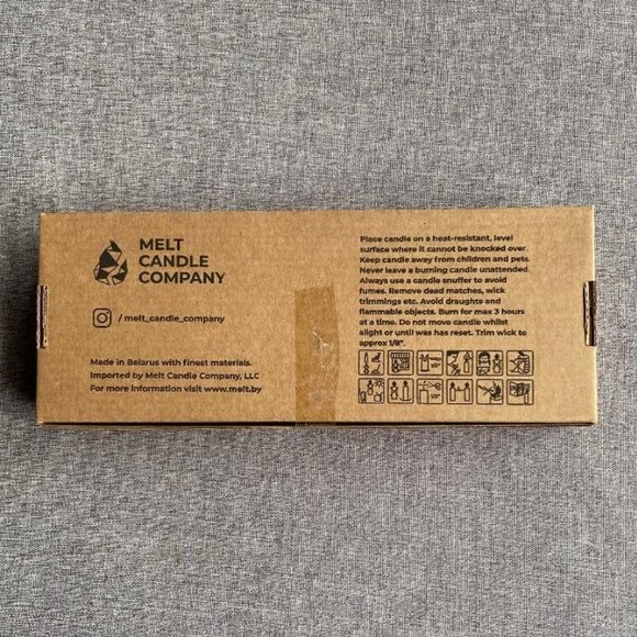 20 White Dinner Taper Candles 10 Inch Unscented Dripless Candlesticks - Picture 3 of 4